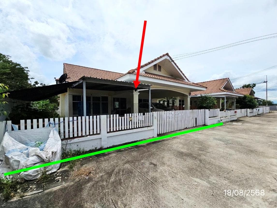 ขายบ้านเดี่ยว สว่างอารมย์ (Sawang Arom) พนานิคม นิคมพัฒนา ระยอง 3 ห้องนอน พื้นที่กว้าง 56 ตร.ว.