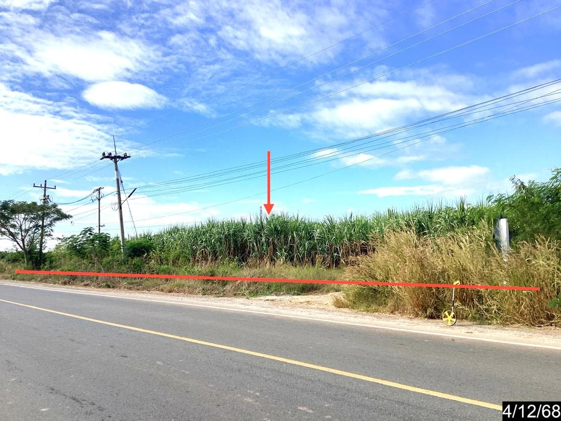 ที่ดินเปล่าแปลงใหญ่ 42 ไร่ ทำเลศักยภาพสูงเนิน นครราชสีมา เหมาะพัฒนาโครงการหรือเก็งกำไร