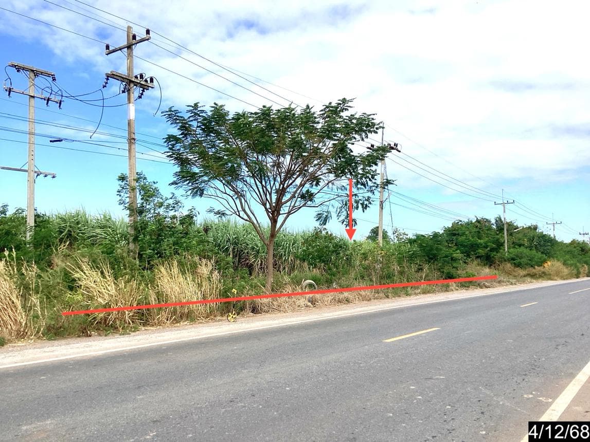 ที่ดินเปล่าแปลงใหญ่ 42 ไร่ ทำเลศักยภาพสูงเนิน นครราชสีมา เหมาะพัฒนาโครงการหรือเก็งกำไร