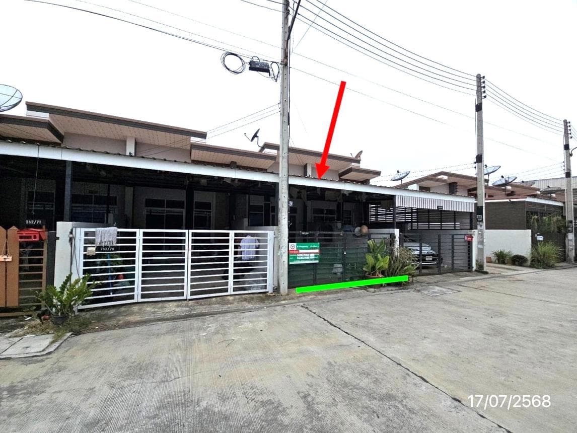 ทาวน์โฮม เดอะ สปริงทาวน์ (The Spring Town) ปลวกแดง-มาบยางพร ระยอง 2 ห้องนอน ทำเลดีใกล้แหล่งงาน