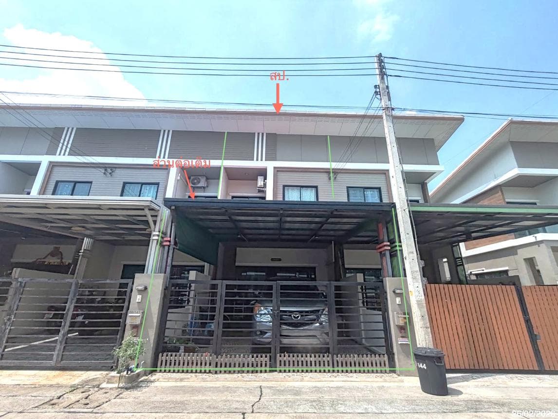 ขายทาวน์โฮม เปรมประชา โมดิช บางปะอิน ทำเลศักยภาพใกล้แหล่งงาน ฟังก์ชันครบ 3 ห้องนอน