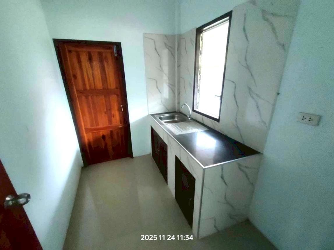 ขายบ้านเดี่ยว หมู่บ้านปรารถนา 2 ห้องนอน 2 ห้องน้ำ พื้นที่ 48.3 ตร.ว. ทำเลหนองบัว บ้านค่าย ระยอง ราคาไม่ถึง 2 ล้าน คุ้มค่าพร้อมอยู่