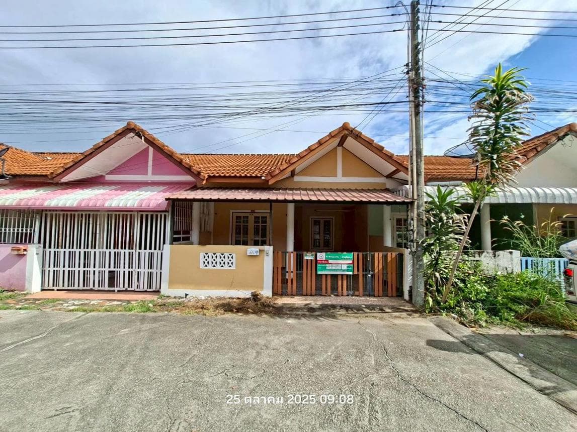ทาวน์โฮม บ้านฉาง ระยอง 2 ห้องนอน 1 ห้องน้ำ ขนาด 29.7 ตร.ว.