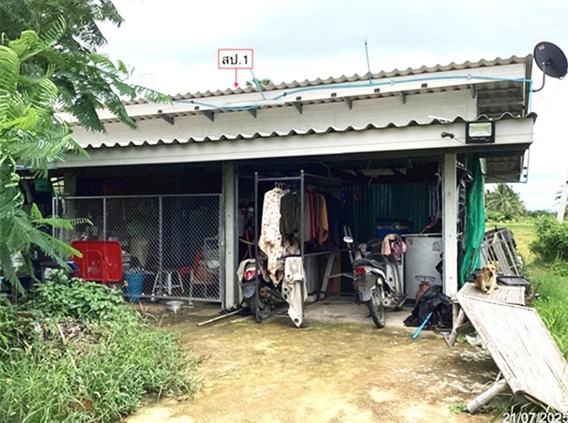 ขายบ้านเดี่ยวชั้นเดียว พื้นที่ 46.6 ตร.ว. อ.ท่ายาง จ.เพชรบุรี 1 ห้องนอน 1 ห้องน้ำ พื้นที่ใช้สอย 63 ตร.ม. ทำเลสงบ บรรยากาศดี ราคาล้านต้นๆ