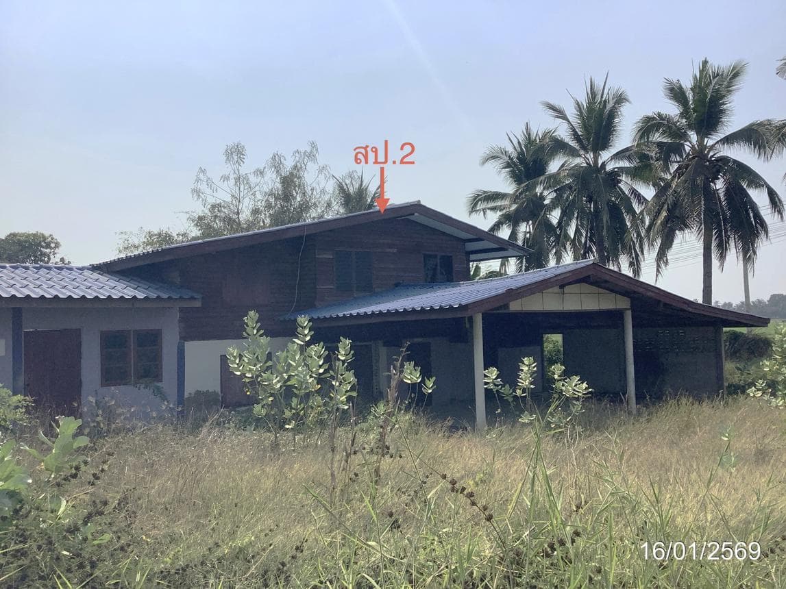 ขายบ้านเดี่ยว ดงคอน สรรคบุรี ชัยนาท พื้นที่ใช้สอยกว้างขวาง ตอบโจทย์ครอบครัวใหญ่