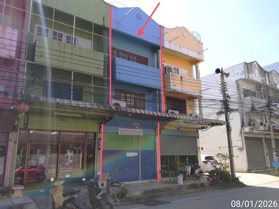 ขายอาคารพาณิชย์ มวกเหล็ก สระบุรี 2 ห้องนอน พื้นที่ใช้สอยเยอะ 168 ตร.ม. ทำเลทองกลางเมืองมวกเหล็ก เหมาะทำธุรกิจหรือโฮมออฟฟิศสุดๆ