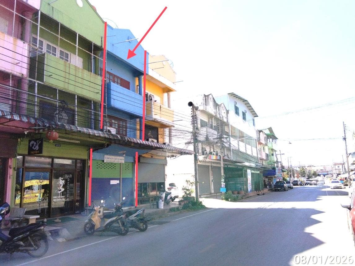 ขายอาคารพาณิชย์ มวกเหล็ก สระบุรี 2 ห้องนอน พื้นที่ใช้สอยเยอะ 168 ตร.ม. ทำเลทองกลางเมืองมวกเหล็ก เหมาะทำธุรกิจหรือโฮมออฟฟิศสุดๆ