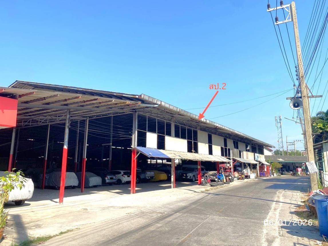 อาคารโรงงาน ไร่ขิง สามพราน นครปฐม พื้นที่ 96 ตร.ว. พื้นที่ใช้สอย 2532.5 ตร.ม.