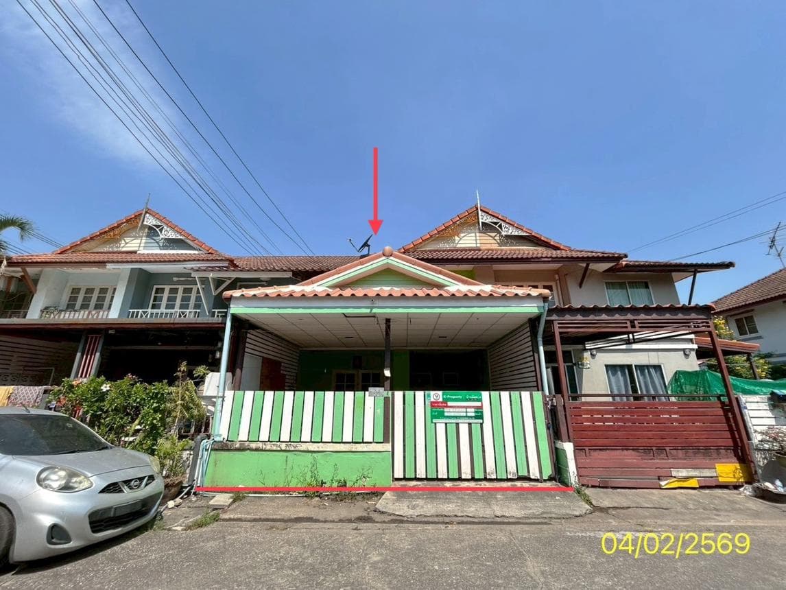 ขายทาวน์โฮม บ้านพฤกษา 9 คลองสาม คลองหลวง ปทุมธานี ทำเลดี พื้นที่กว้างขวาง พร้อมอยู่อาศัย - image 1