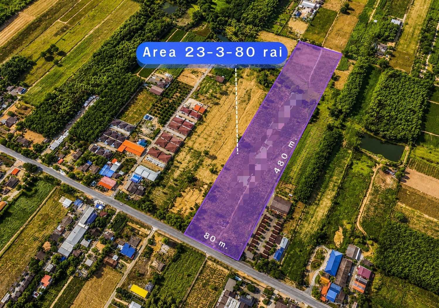 【For Sale / ขาย】ที่ดินผังสีม่วงลาย เขต EEC ใกล้โรงงาน BYD จ.ระยอง ทำเลศักยภาพ เหมาะสร้างโรงงาน โกดัง และศูนย์โลจิสติกส์