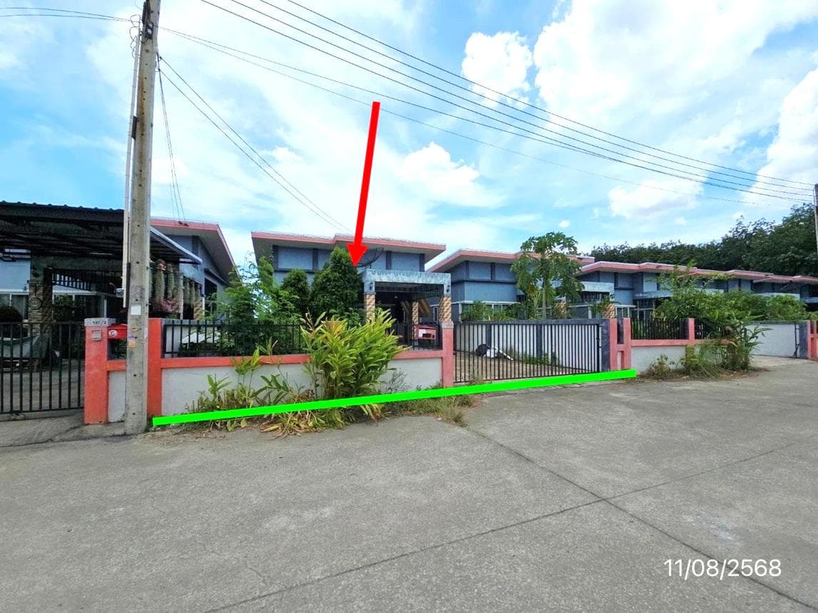 บ้านเดี่ยว พนานิคม นิคมพัฒนา ระยอง 2 ห้องนอน 2 ห้องน้ำ พื้นที่ 98 ตร.ม. บนเนื้อที่กว้าง 65.8 ตร.ว. ทำเลดีราคา 2 ล้านต้นๆ