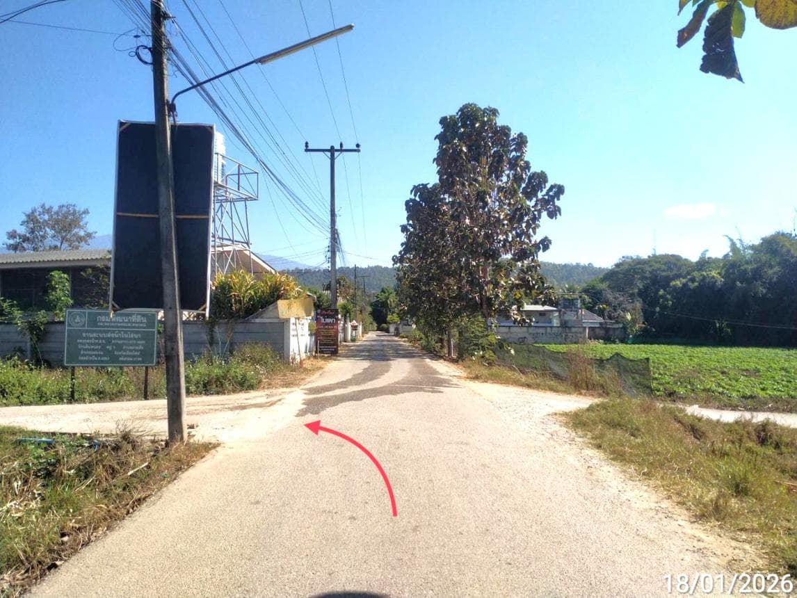 บ้านเดี่ยว 3 ห้องนอน 124 ตร.ม. โอบล้อมด้วยธรรมชาติ บรรยากาศเงียบสงบ ตำบลช่างเคิ่ง แม่แจ่ม เชียงใหม่