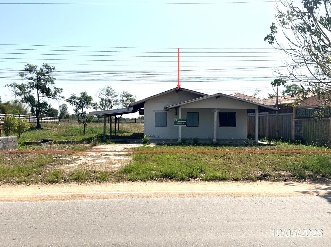 บ้านเดี่ยว หนองขุ่น วัดสิงห์ ชัยนาท 3 ห้องนอน 1 ห้องน้ำ พื้นที่ 106 ตร.ม. บนที่ดิน 40 ตร.ว. ราคาล้านต้นๆ