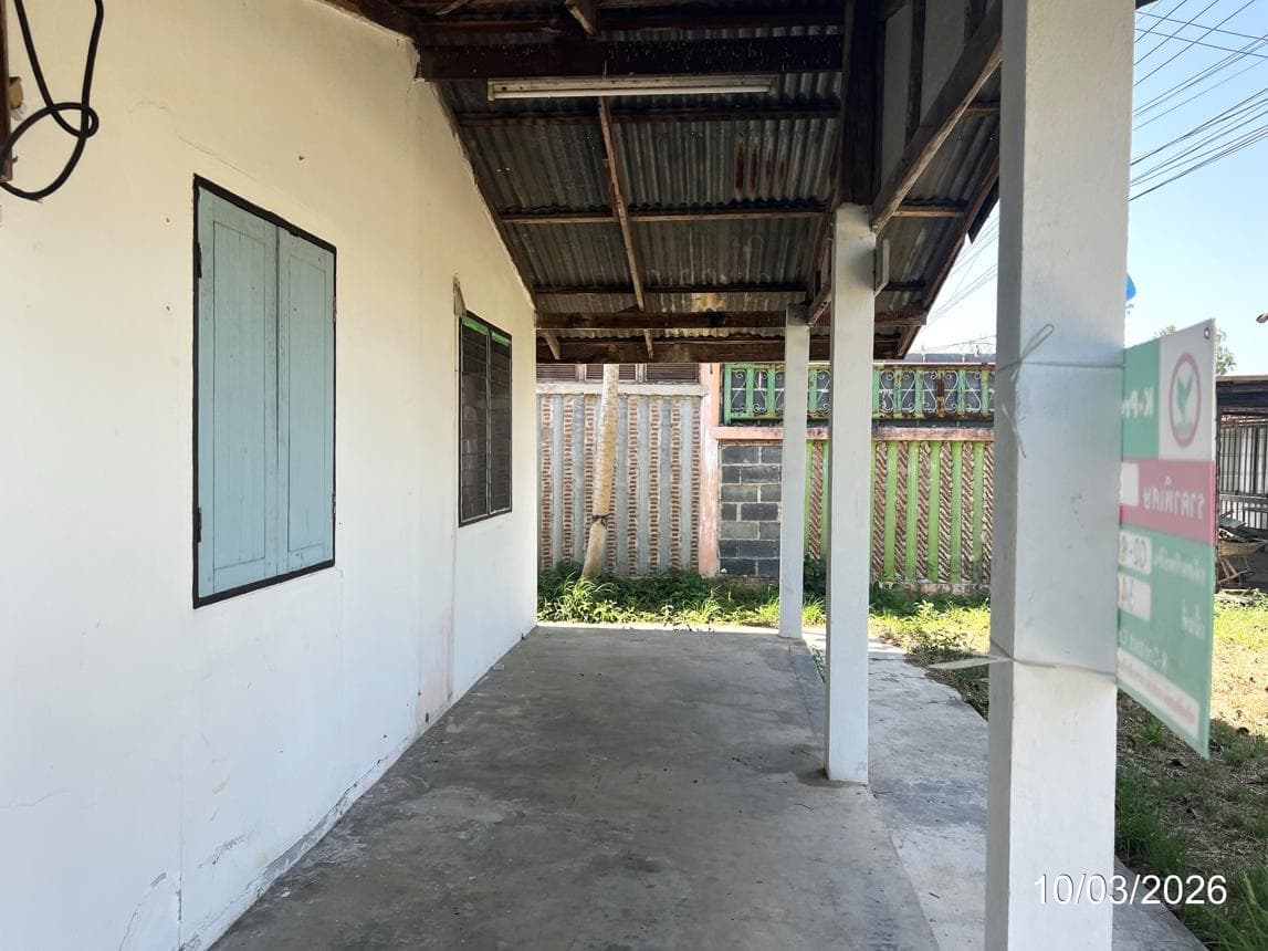 บ้านเดี่ยว หนองขุ่น วัดสิงห์ ชัยนาท 3 ห้องนอน 1 ห้องน้ำ พื้นที่ 106 ตร.ม. บนที่ดิน 40 ตร.ว. ราคาล้านต้นๆ