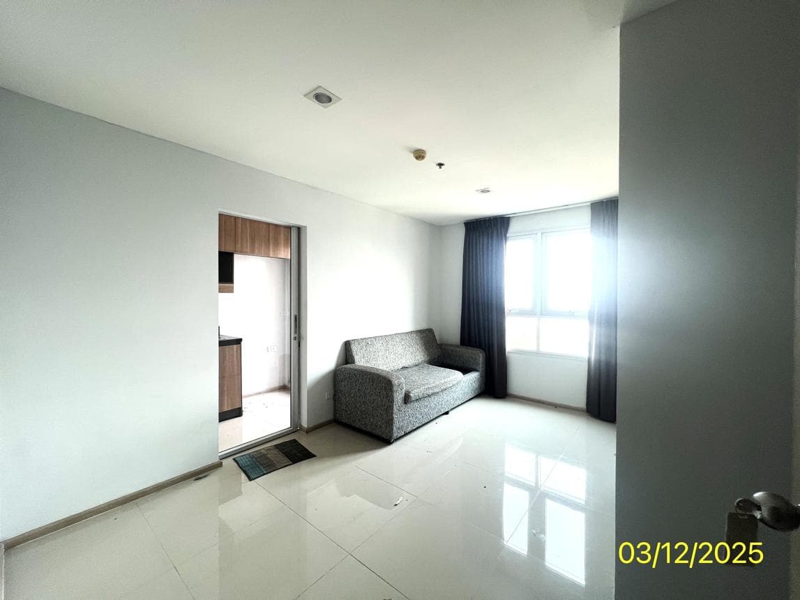 คอนโด ริชพาร์ค @ เจ้าพระยา ไทรม้า นนทบุรี พื้นที่ 32.68 ตร.ม. 1 ห้องนอน วิวสวย ใกล้ MRT ไทรม้า