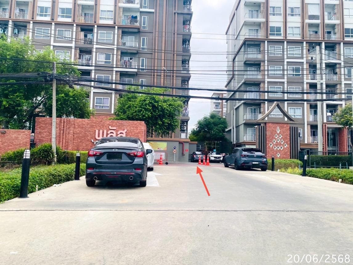 คอนโด พลัส อยุธยา พาร์ค คลองสวนพลู 1 ห้องนอน 27.8 ตร.ม. ทำเลดีราคาล้านต้นๆ ใกล้ศูนย์การค้า