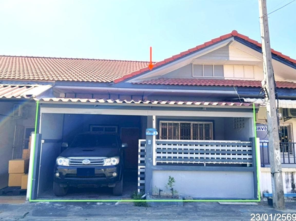 ขายทาวน์โฮม บ้านสร้างแกรนด์ 2 (Bansang Grand 2) บ้านสร้าง บางปะอิน อยุธยา พื้นที่ 19.5 ตร.ว. ใกล้แหล่งงาน