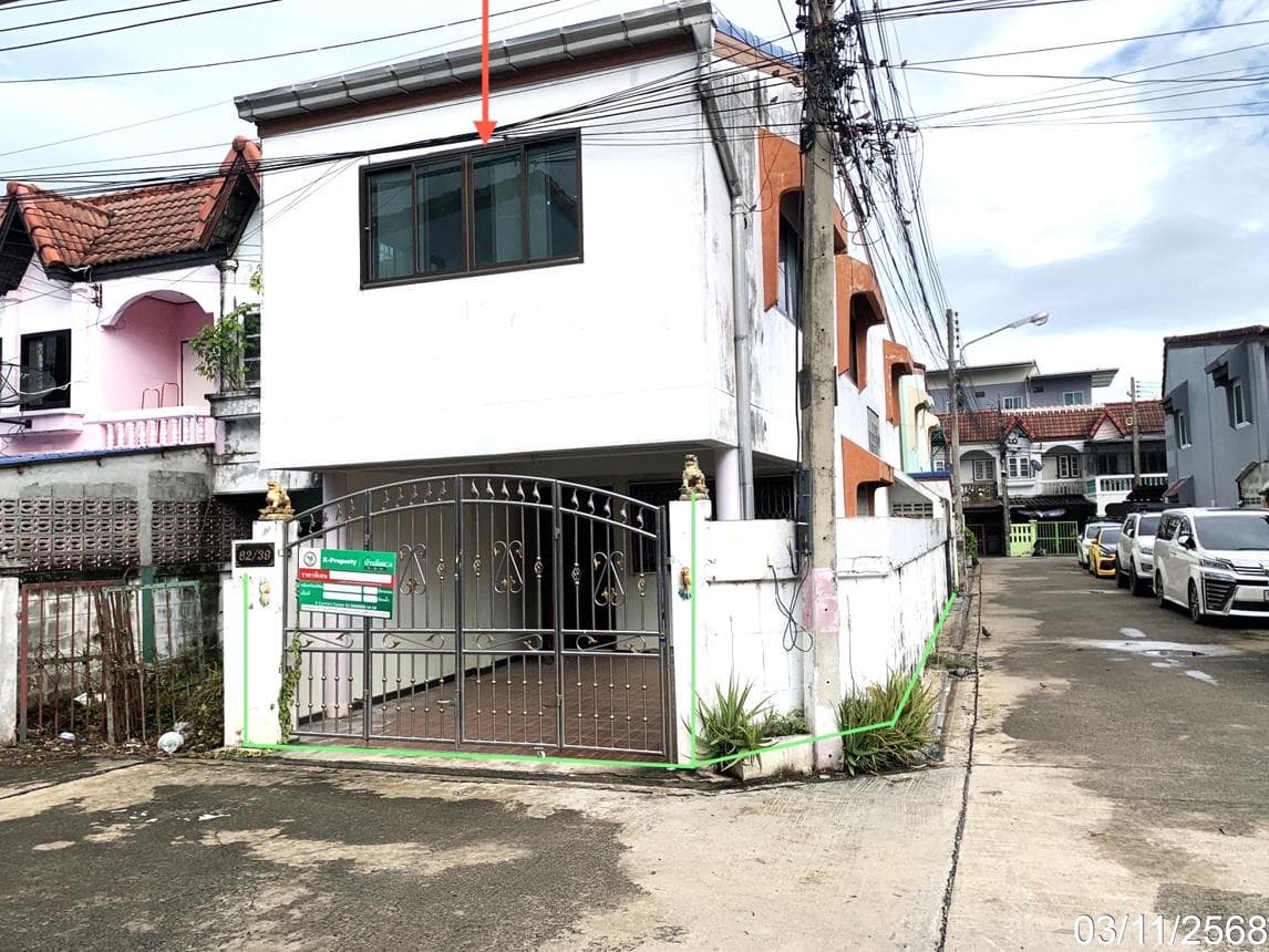 ทาวน์เฮ้าส์ รัตติกรณ์ ปากเพรียว เมืองสระบุรี สระบุรี 2 ห้องนอน 1 ห้องน้ำ พื้นที่ใช้สอยกว้างขวาง 152 ตร.ม. บนที่ดิน 22.5 ตร.ว.