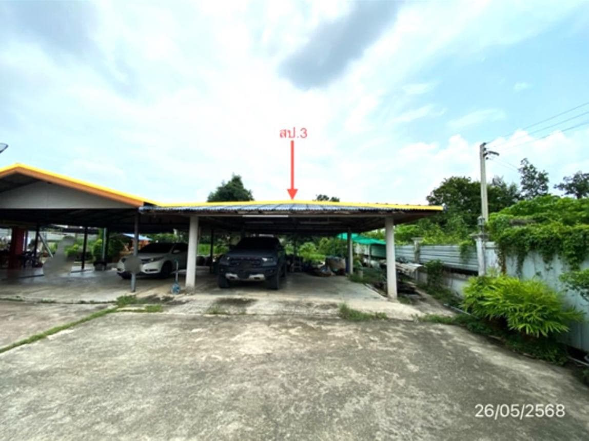 บ้านเดี่ยว ท่าบุญมี เกาะจันทร์ ชลบุรี พื้นที่ใช้สอย 86.25 ตร.ม. บนที่ดินขนาดใหญ่ 80 ตร.ว. ทำเลสงบเดินทางสะดวก ราคาพิเศษ 7.01 ล้าน