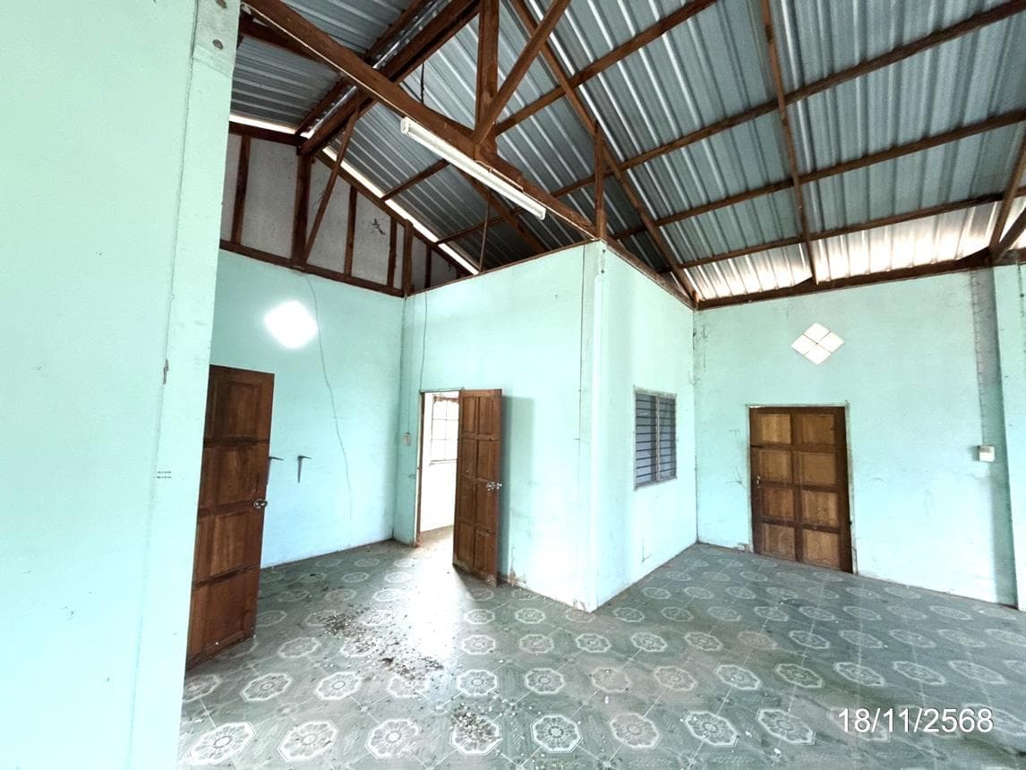 บ้านเดี่ยว 2 ห้องนอน 2 ห้องน้ำ พื้นที่ใช้สอย 144 ตร.ม. ทำเลศักยภาพ เซเป็ด ตระการพืชผล จ.อุบลราชธานี