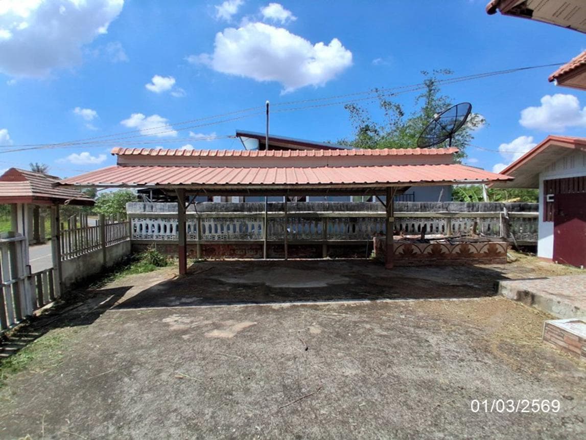 บ้านเดี่ยว 4 ห้องนอน พื้นที่ 288.54 ตร.ม. ทำเลศักยภาพ สงยาง มหาชนะชัย ยโสธร