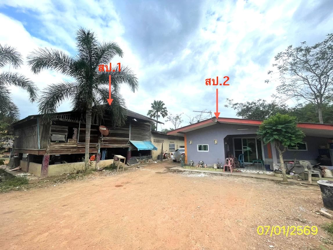 บ้านเดี่ยว ทุ่งลาน คลองหอยโข่ง สงขลา พื้นที่ 93 ตร.ว. พื้นที่ใช้สอย 256.5 ตร.ม. 2 ห้องน้ำ