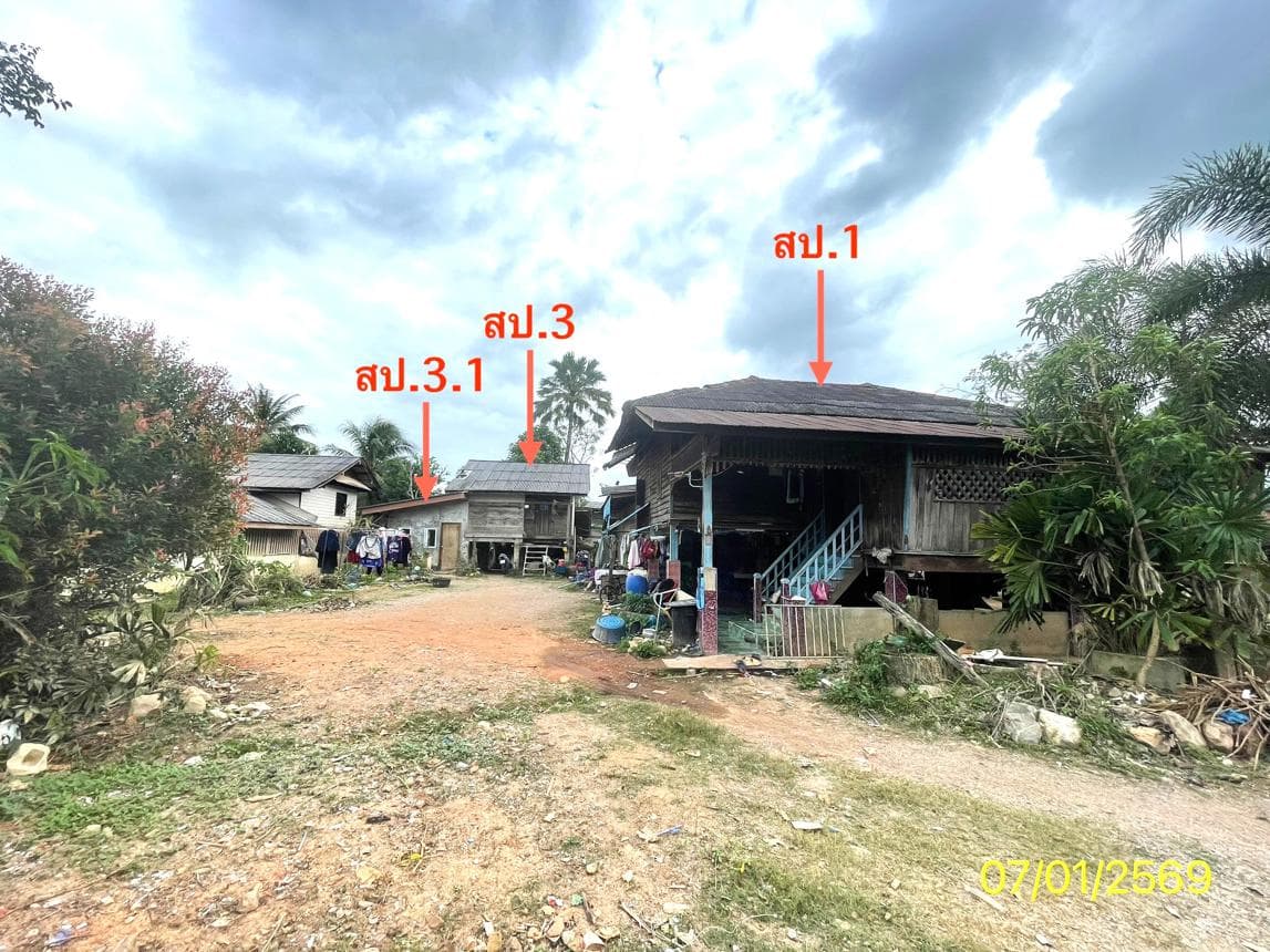 บ้านเดี่ยว ทุ่งลาน คลองหอยโข่ง สงขลา พื้นที่ 93 ตร.ว. พื้นที่ใช้สอย 256.5 ตร.ม. 2 ห้องน้ำ