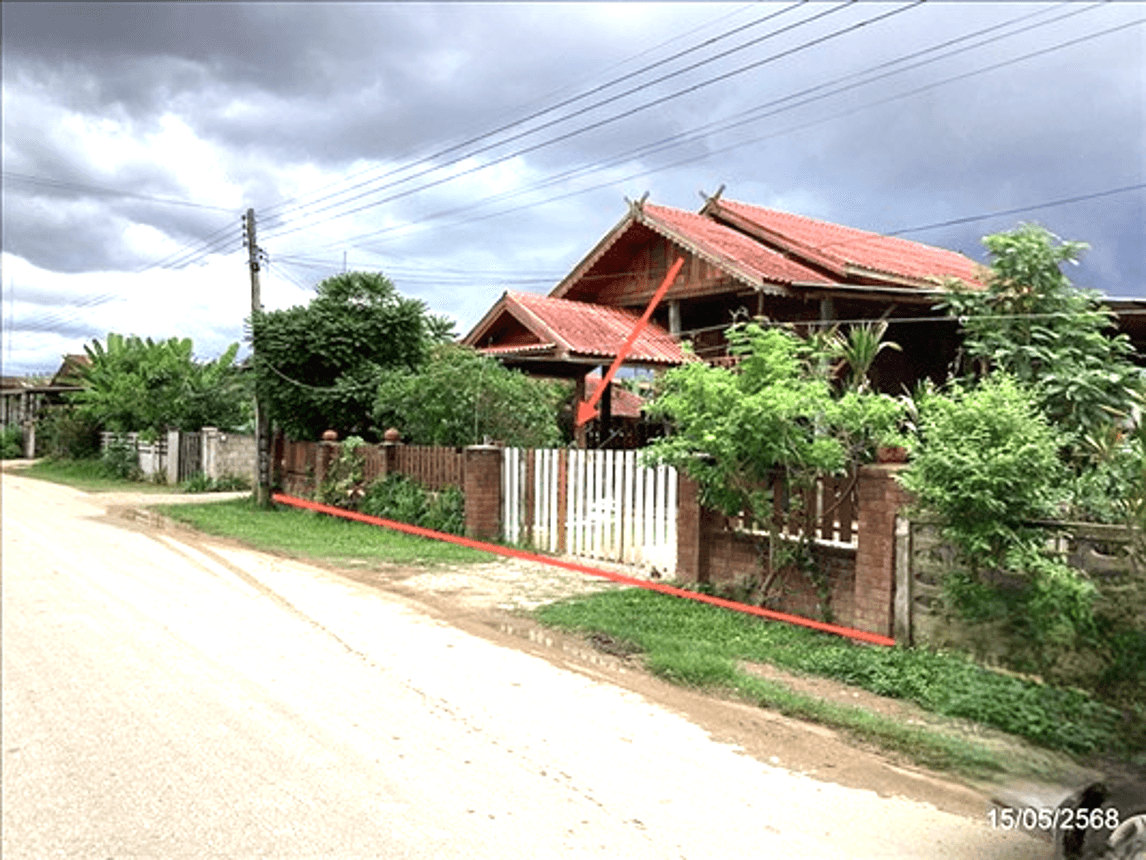 บ้านเดี่ยว หนองแรด เทิง เชียงราย พื้นที่ใช้สอย 114 ตร.ม. บนที่ดินกว้าง 79 ตร.ว. ทำเลสงบ บรรยากาศดี ราคาล้านต้นๆ