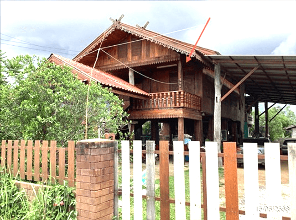 บ้านเดี่ยว หนองแรด เทิง เชียงราย พื้นที่ใช้สอย 114 ตร.ม. บนที่ดินกว้าง 79 ตร.ว. ทำเลสงบ บรรยากาศดี ราคาล้านต้นๆ
