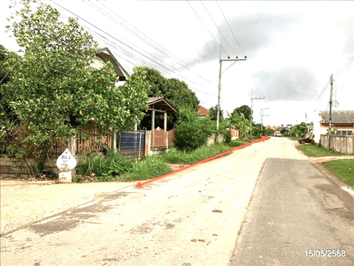 บ้านเดี่ยว หนองแรด เทิง เชียงราย พื้นที่ใช้สอย 114 ตร.ม. บนที่ดินกว้าง 79 ตร.ว. ทำเลสงบ บรรยากาศดี ราคาล้านต้นๆ