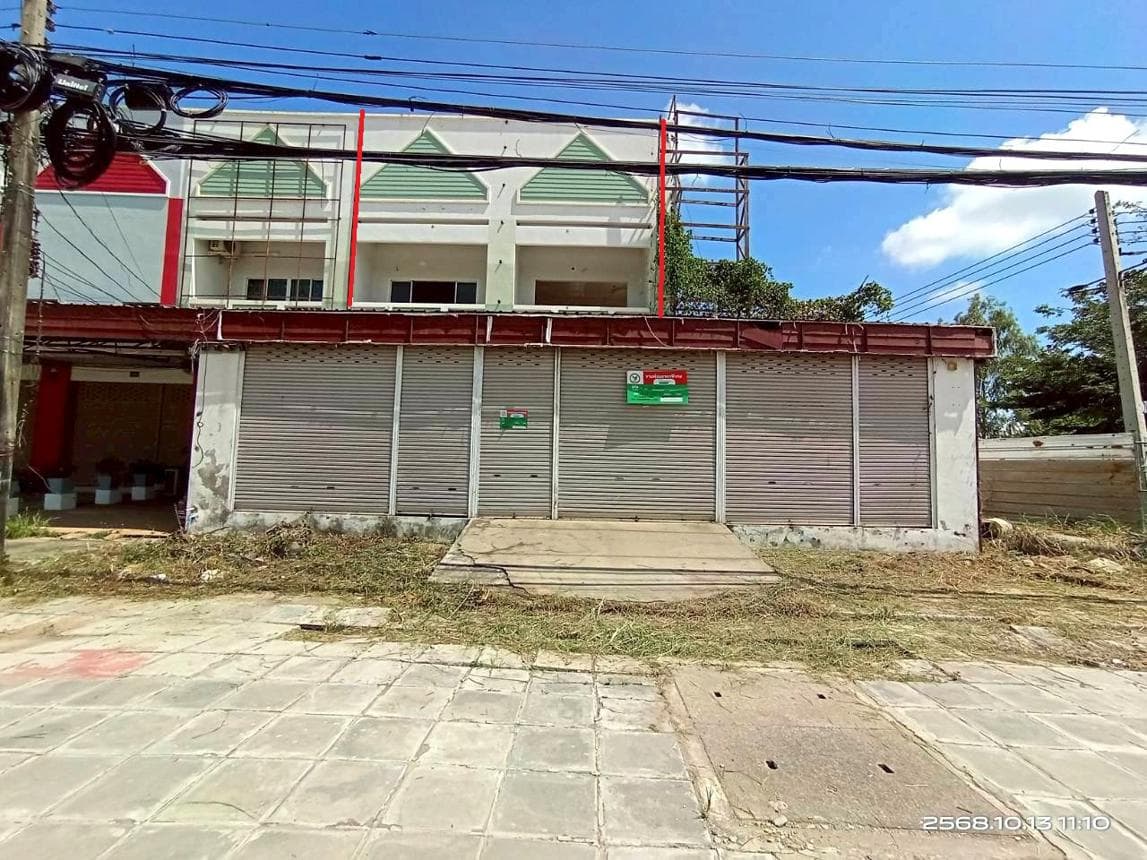 อาคารพาณิชย์ 3 ห้องนอน พื้นที่ 272 ตร.ม. ทำเลศักยภาพ เกิ้ง เมืองมหาสารคาม มหาสารคาม