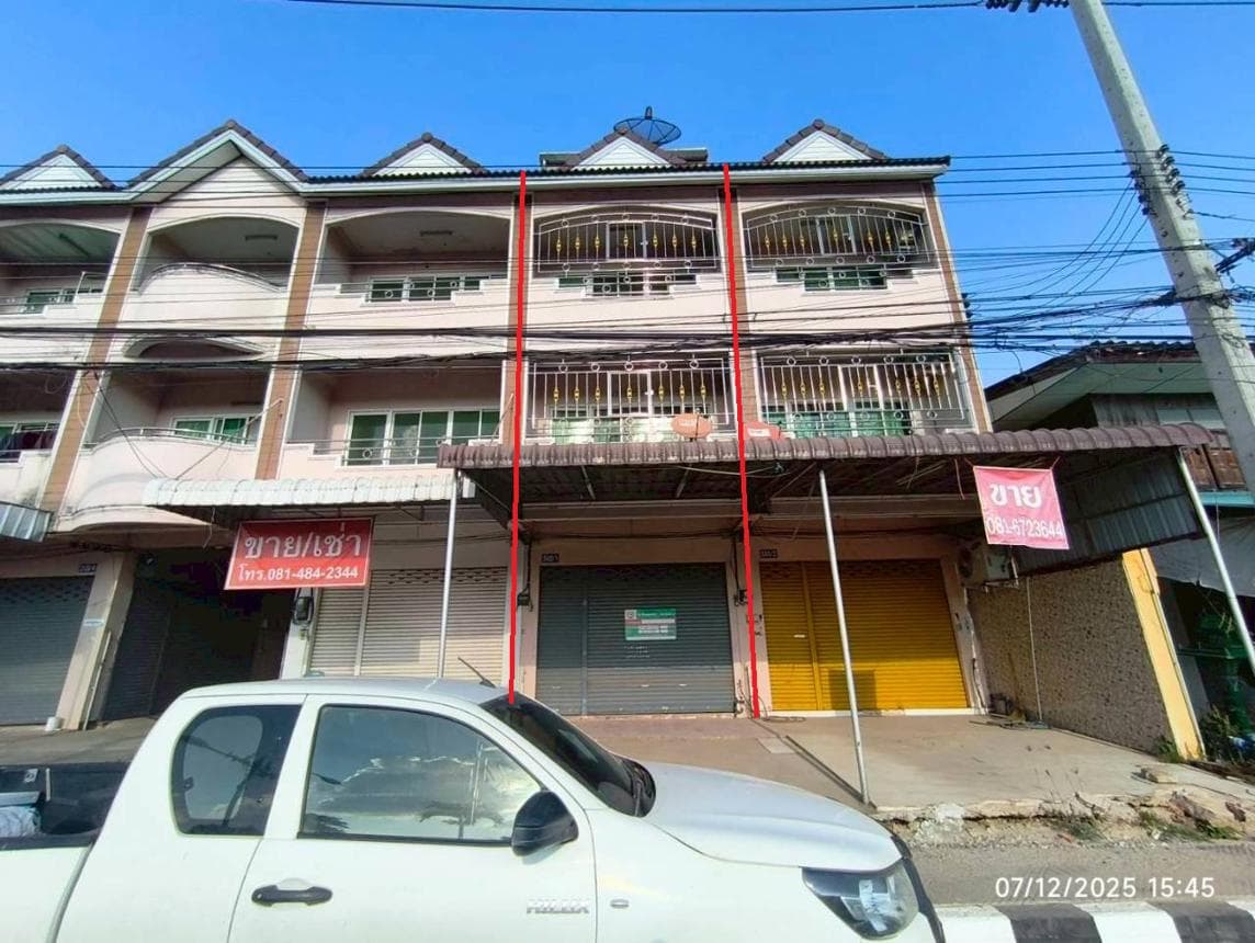 ขายอาคารพาณิชย์ บ้านต๋อม เมืองพะเยา พะเยา พื้นที่ 18 ตร.ว. พื้นที่ใช้สอย 204 ตร.ม. 2 ห้องนอน 3 ห้องน้ำ