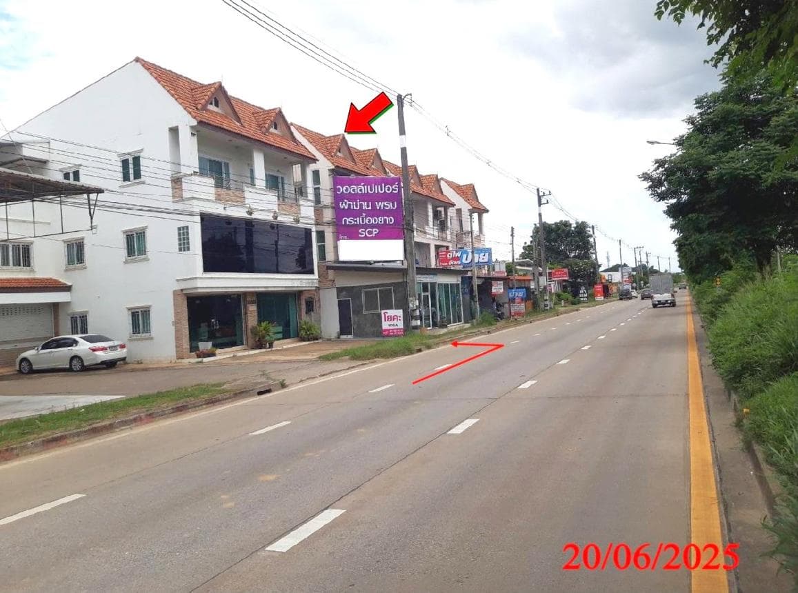 อาคารพาณิชย์ พื้นที่ 240 ตร.ม. ทำเลศักยภาพ ท่าวังตาล สารภี เชียงใหม่
