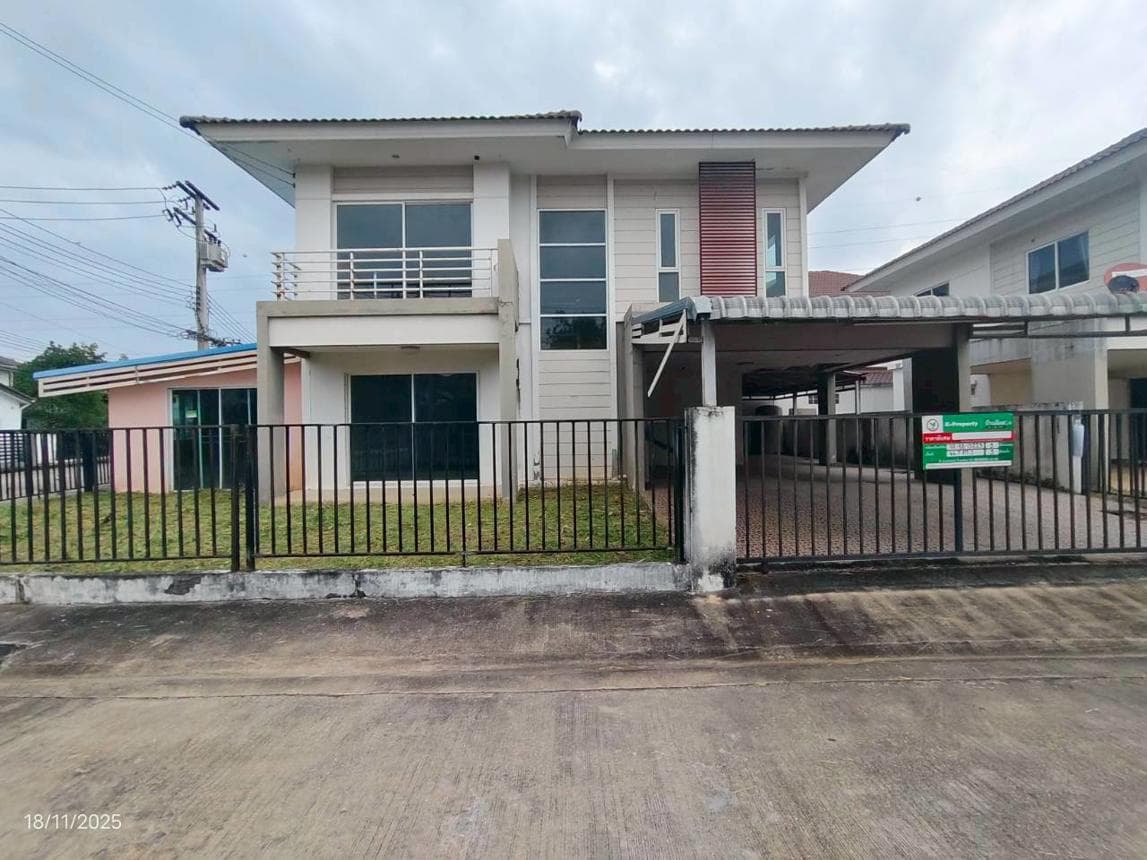 บ้านเดี่ยวทำเลศักยภาพ โครงการ บ้านพฤกษานารา ถนนศรีจันทร์ ขอนแก่น บ้านเป็ด เมืองขอนแก่น พื้นที่ใช้สอย 233 ตร.ม. - image 1