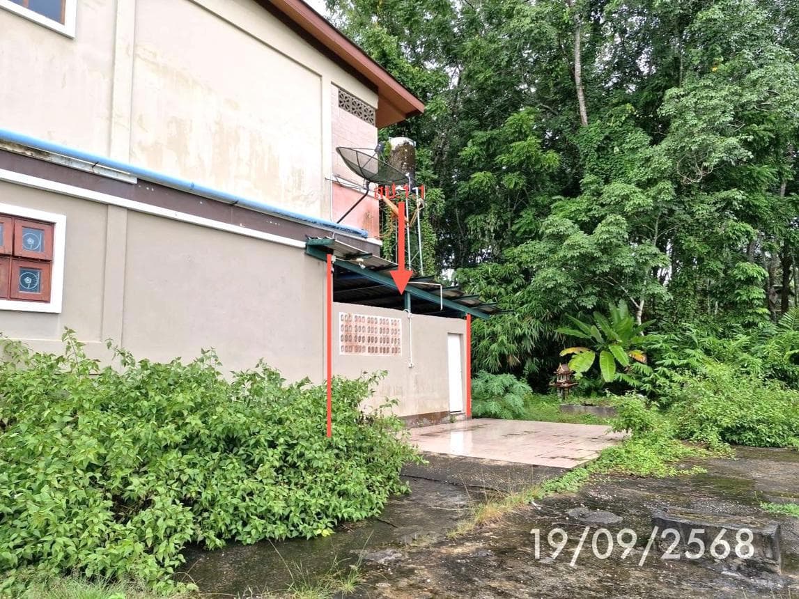 บ้านเดี่ยวหลังใหญ่ 4 ห้องนอน 2 ห้องน้ำ พื้นที่ใช้สอย 340.4 ตร.ม. บนเนื้อที่ 88.4 ตร.ว. ทำเลศักยภาพ นาโยงใต้ เมืองตรัง จ.ตรัง