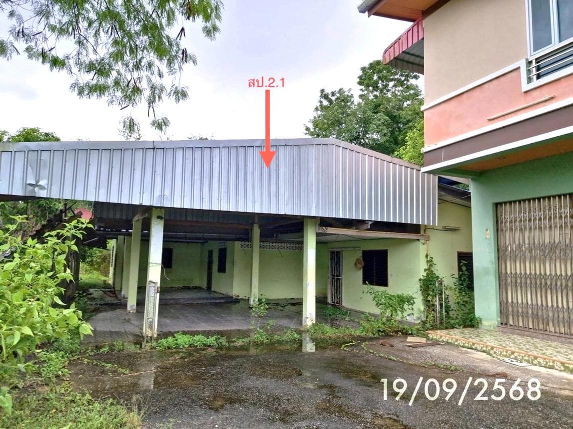 บ้านเดี่ยวหลังใหญ่ 4 ห้องนอน 2 ห้องน้ำ พื้นที่ใช้สอย 340.4 ตร.ม. บนเนื้อที่ 88.4 ตร.ว. ทำเลศักยภาพ นาโยงใต้ เมืองตรัง จ.ตรัง