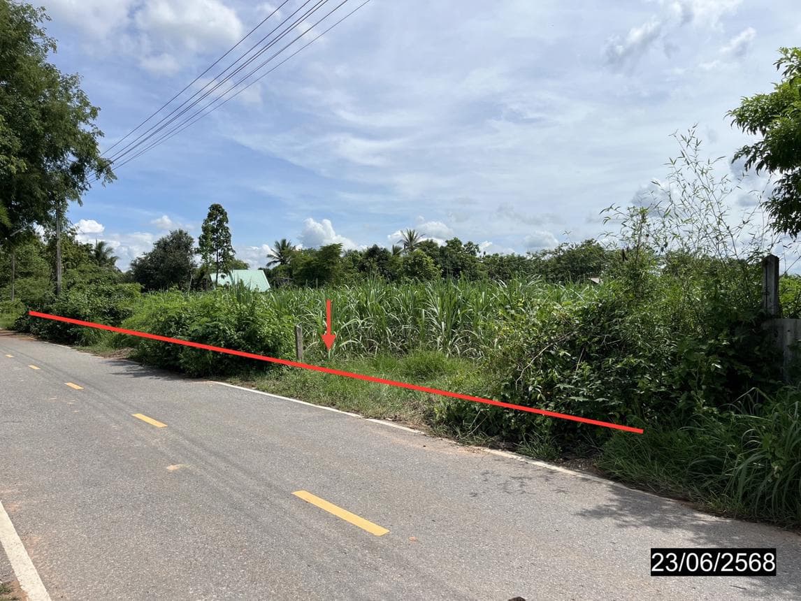 ขายที่ดินเปล่าผืนใหญ่ ห้วยเม็ก กาฬสินธุ์ ทำเลคำใหญ่ เนื้อที่ 38 ไร่ ศักยภาพสูงเหมาะสำหรับเกษตรกรรมและการลงทุน