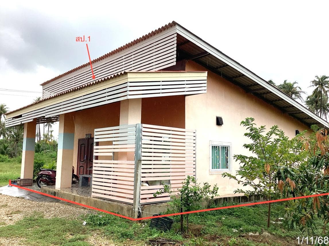 บ้านเดี่ยว ทับสะแก ประจวบคีรีขันธ์ 2 ห้องนอน พื้นที่ใช้สอย 161.5 ตร.ม. ทำเลสงบ เหมาะแก่การพักผ่อน