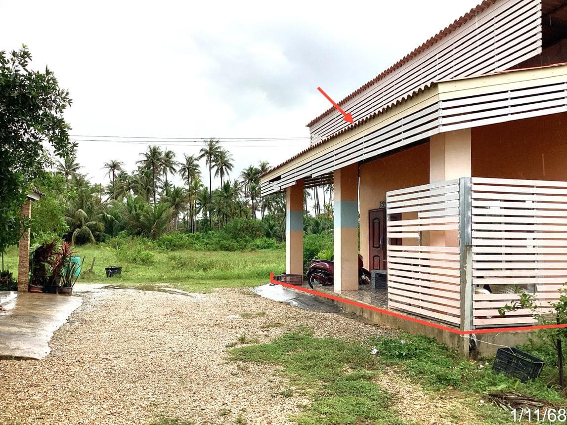 บ้านเดี่ยว ทับสะแก ประจวบคีรีขันธ์ 2 ห้องนอน พื้นที่ใช้สอย 161.5 ตร.ม. ทำเลสงบ เหมาะแก่การพักผ่อน