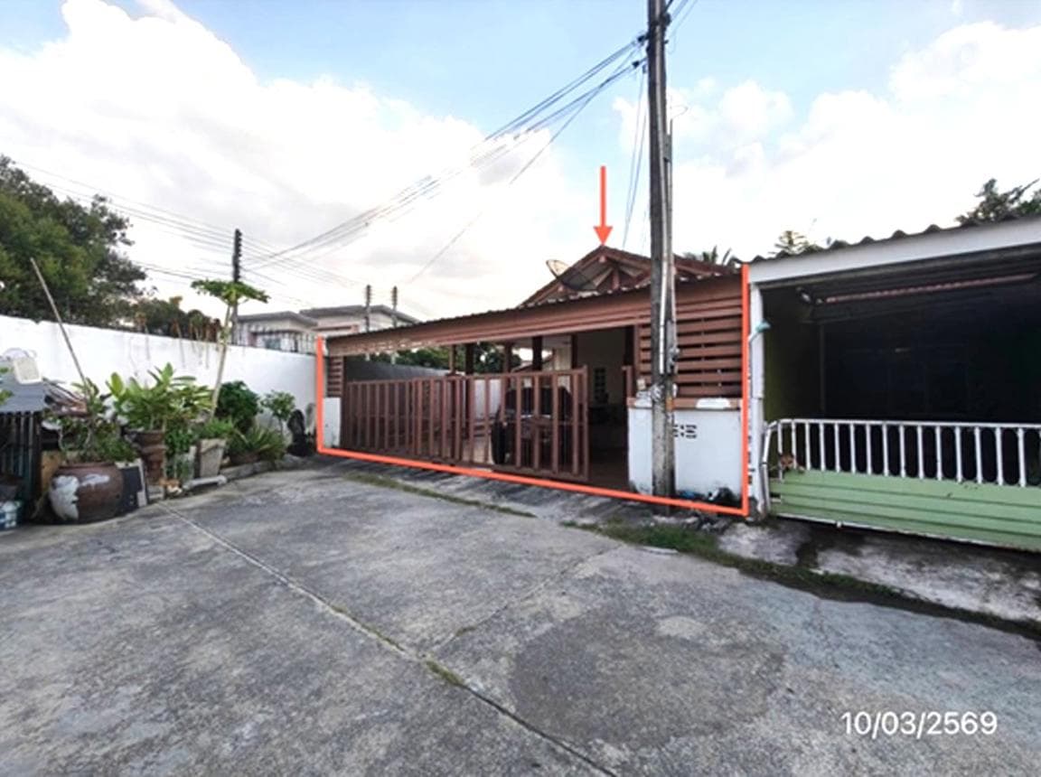 ขายบ้านเดี่ยว 4 ห้องนอน พื้นที่กว้าง 54 ตร.ว. ทำเลศักยภาพหนองขาม ศรีราชา ชลบุรี