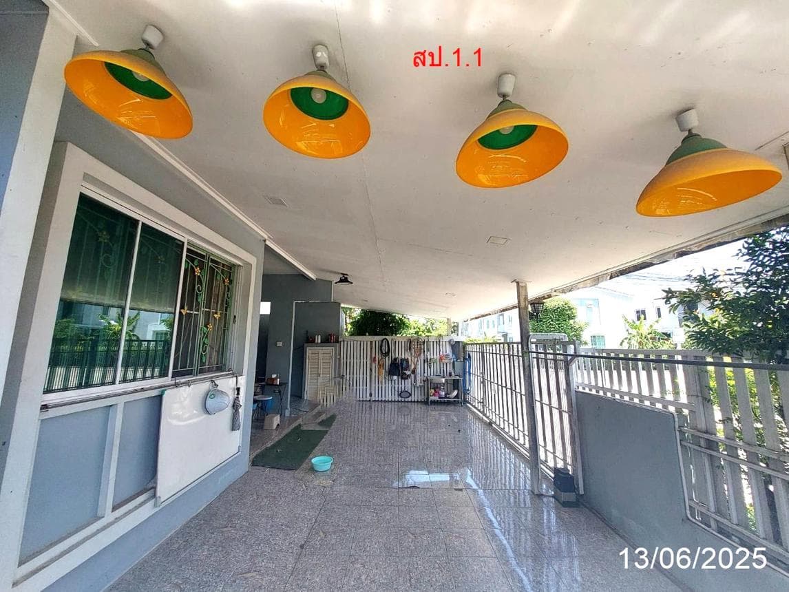 บ้านเดี่ยว เดอะวิลเลจ แจ้งวัฒนะ-ติวานนท์ บ้านใหม่ ปากเกร็ด นนทบุรี 3 ห้องนอน 2 ห้องน้ำ ขนาด 52.1 ตร.ว.