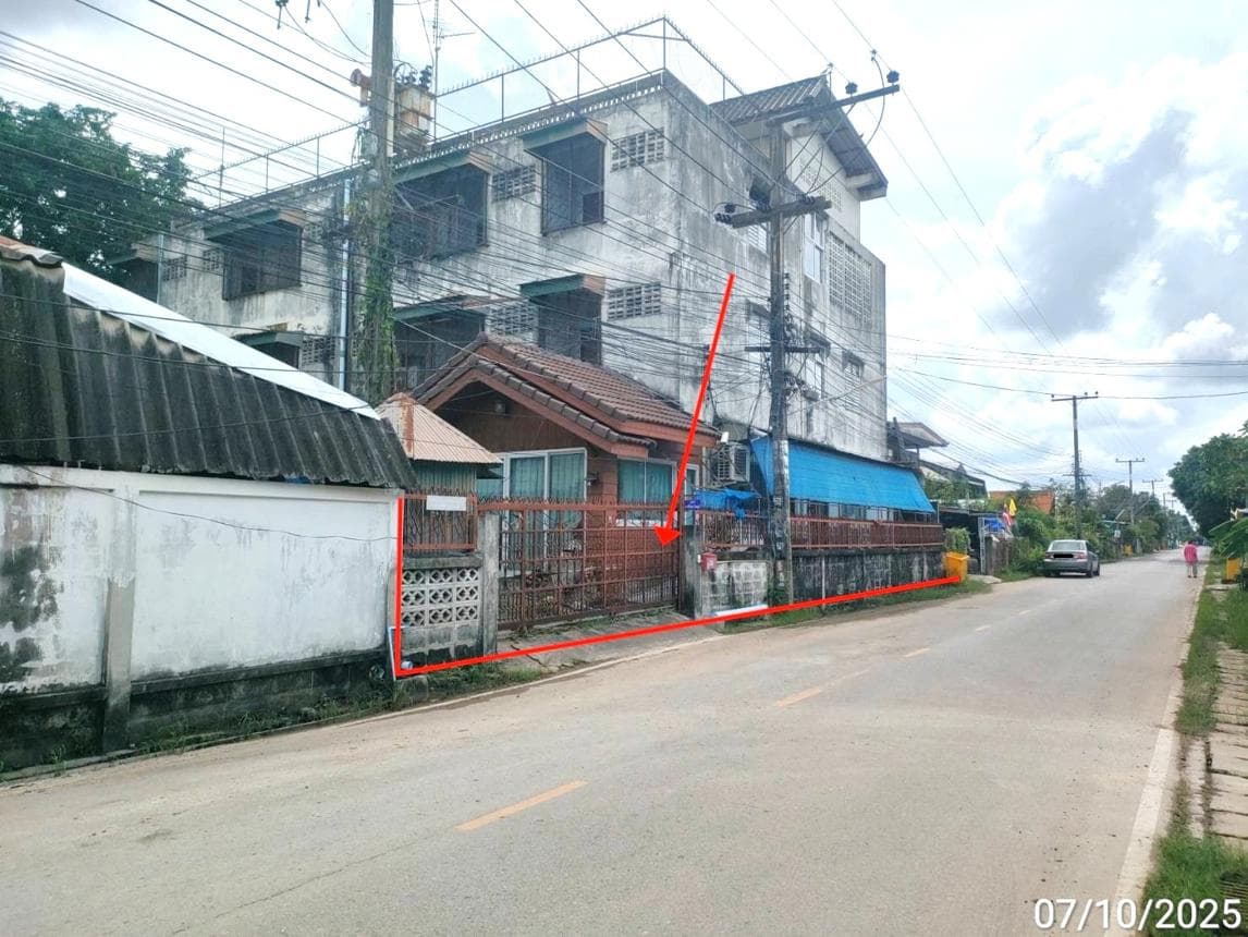 อาคารพักอาศัยเพื่อการลงทุน 24 ห้องนอน ทำเลศักยภาพใจกลางเมืองร้อยเอ็ด (เหนือเมือง)