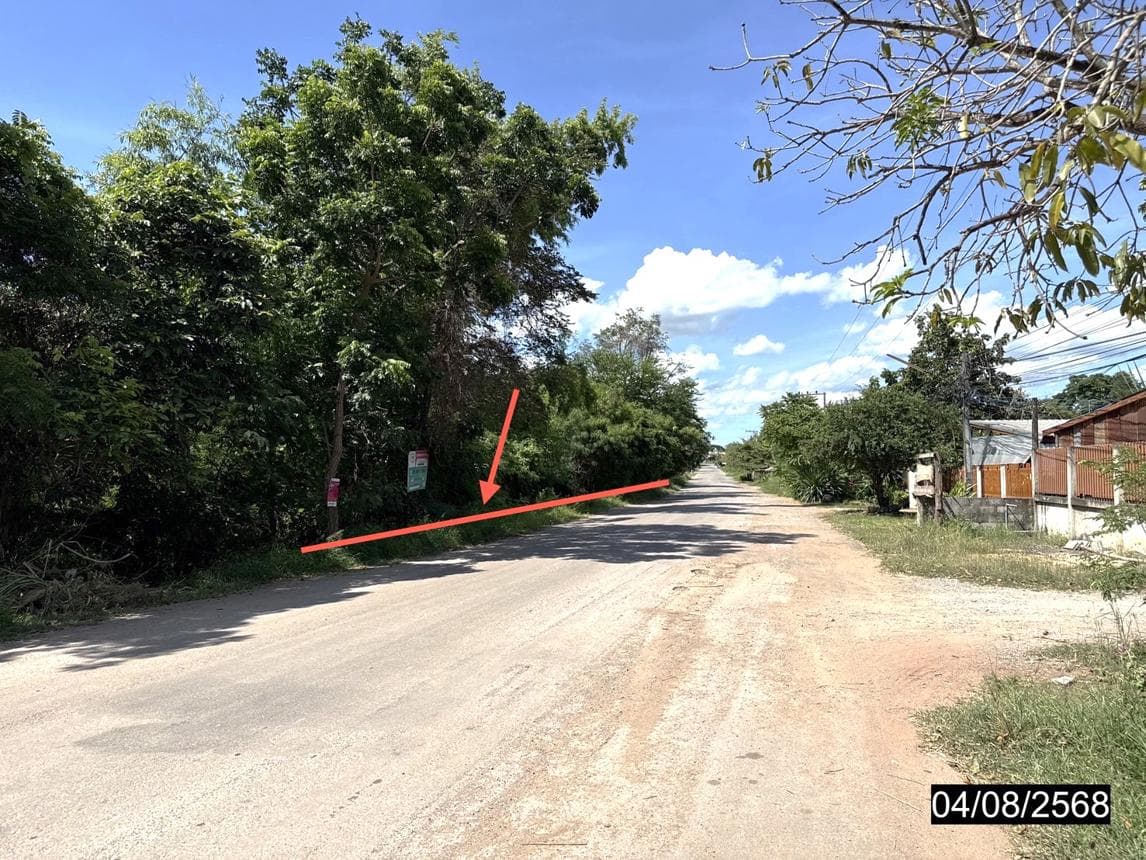 ที่ดินเปล่า โนนสะอาด ชุมแพ ขอนแก่น เนื้อที่ 36.1 ตร.ว.