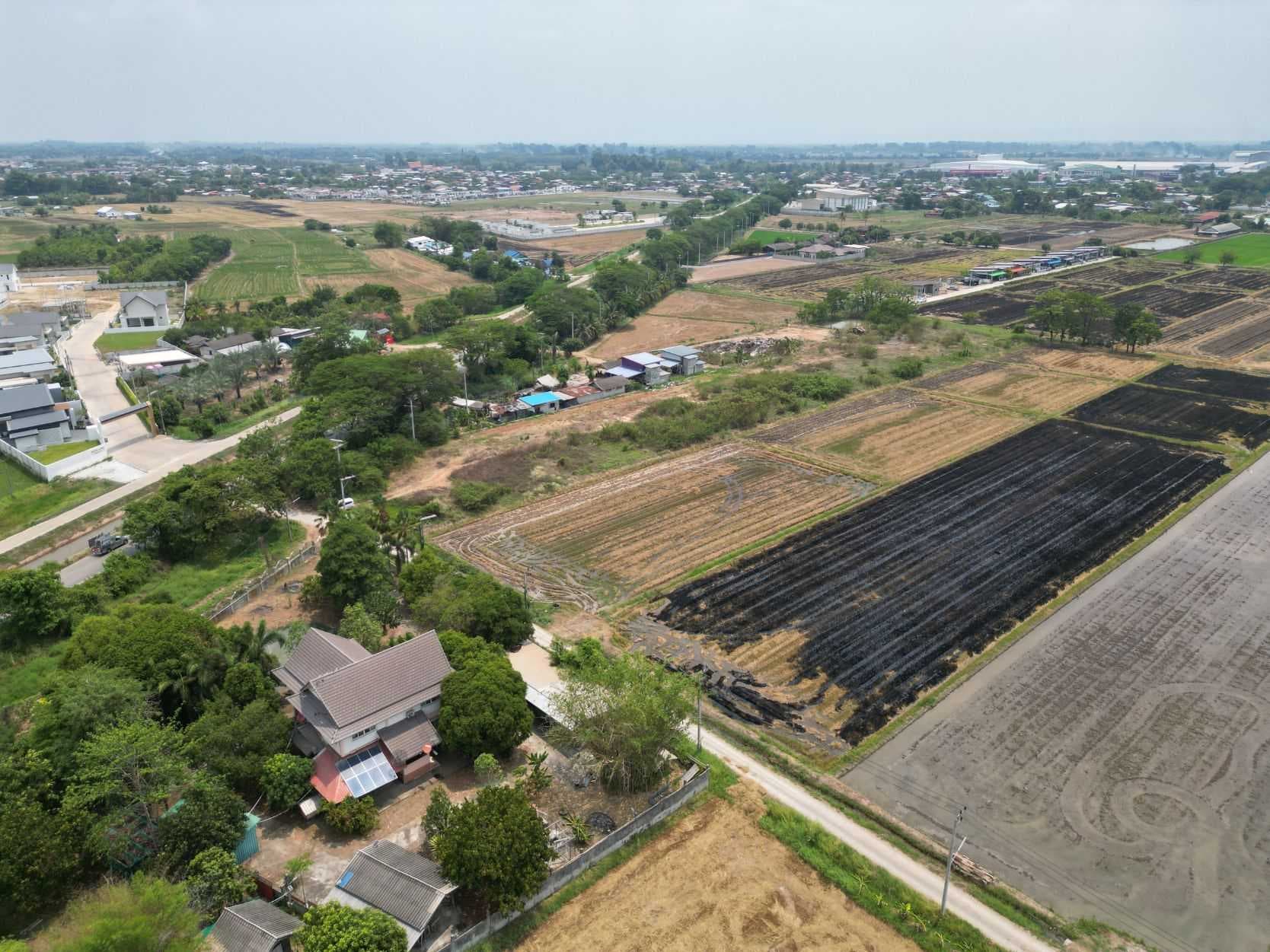 ที่ดินเปล่า5ไร่ ใกล้ถนนใหญ่ โซนบ้านกร่าง อ.เมืองพิษณุโลก