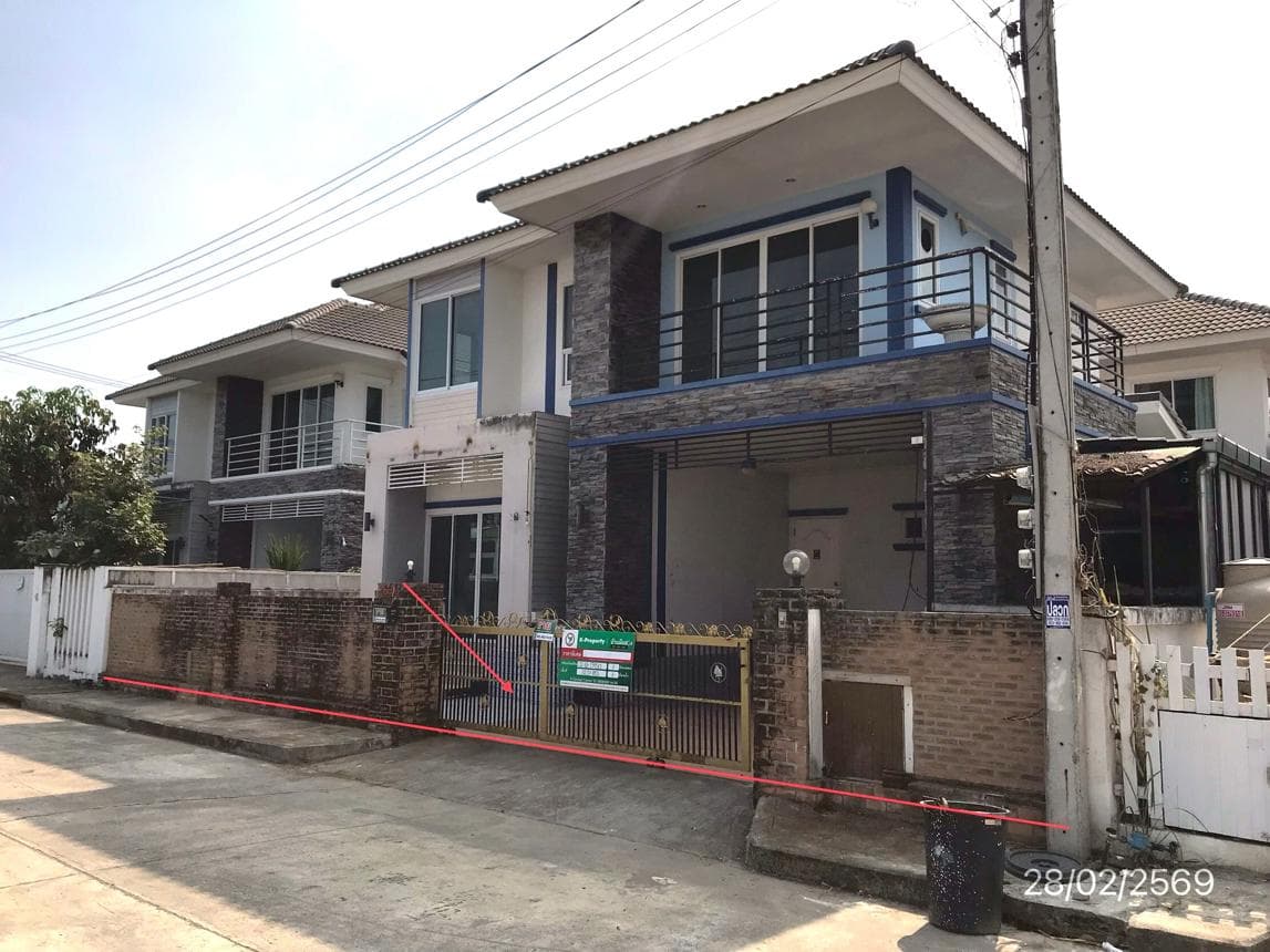 ขายบ้านเดี่ยว รุ่งเรือง ควอลิตี้เฮ้าส์ 3 สันทราย เชียงใหม่ พื้นที่กว้าง 205.5 ตร.ม. 3 ห้องนอน 3 ห้องน้ำ