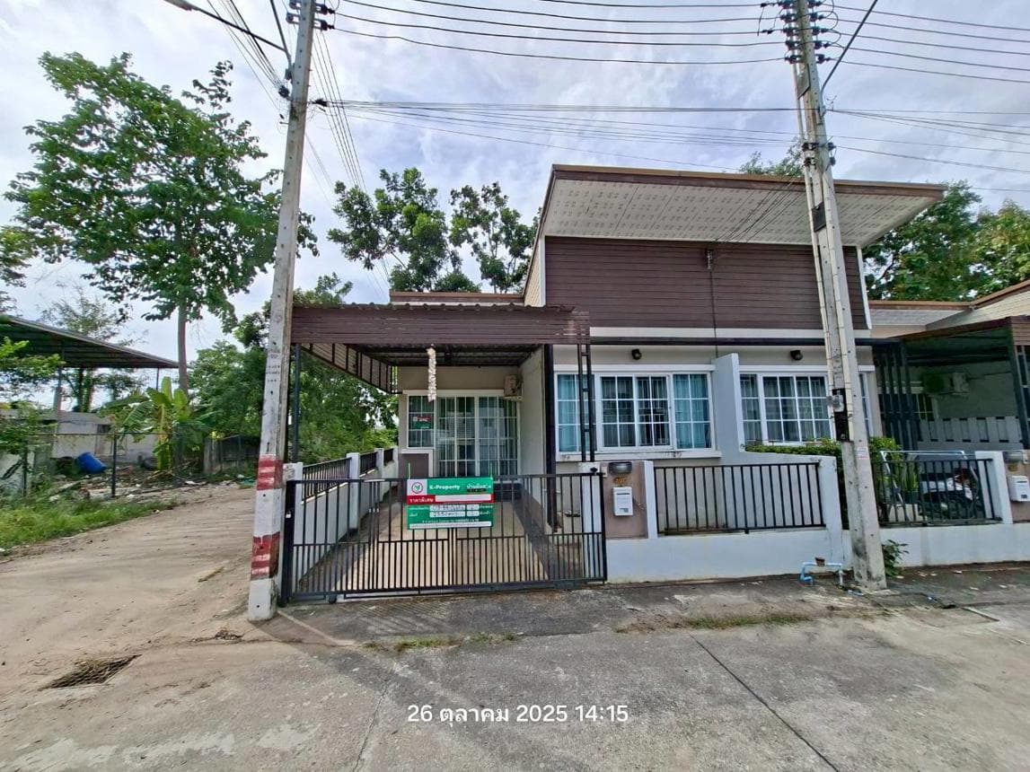ขายทาวน์เฮ้าส์ เอ.เค.วิลเลจ หนองตะพาน (A.K. Village) บ้านค่าย ระยอง 2 ห้องนอน ราคาคุ้มค่า เดินทางสะดวก
