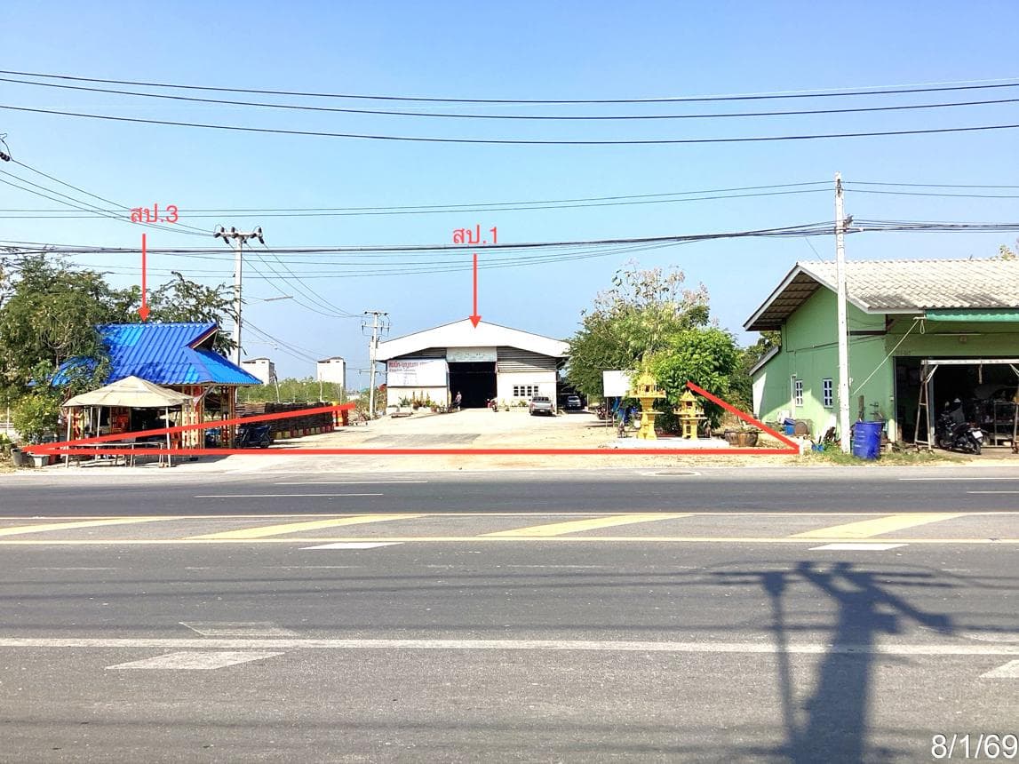 อาคารโรงงาน บ้านแหลม เพชรบุรี พื้นที่ใช้สอย 525 ตร.ม. พร้อมออฟฟิศ ตอบโจทย์ธุรกิจ SME