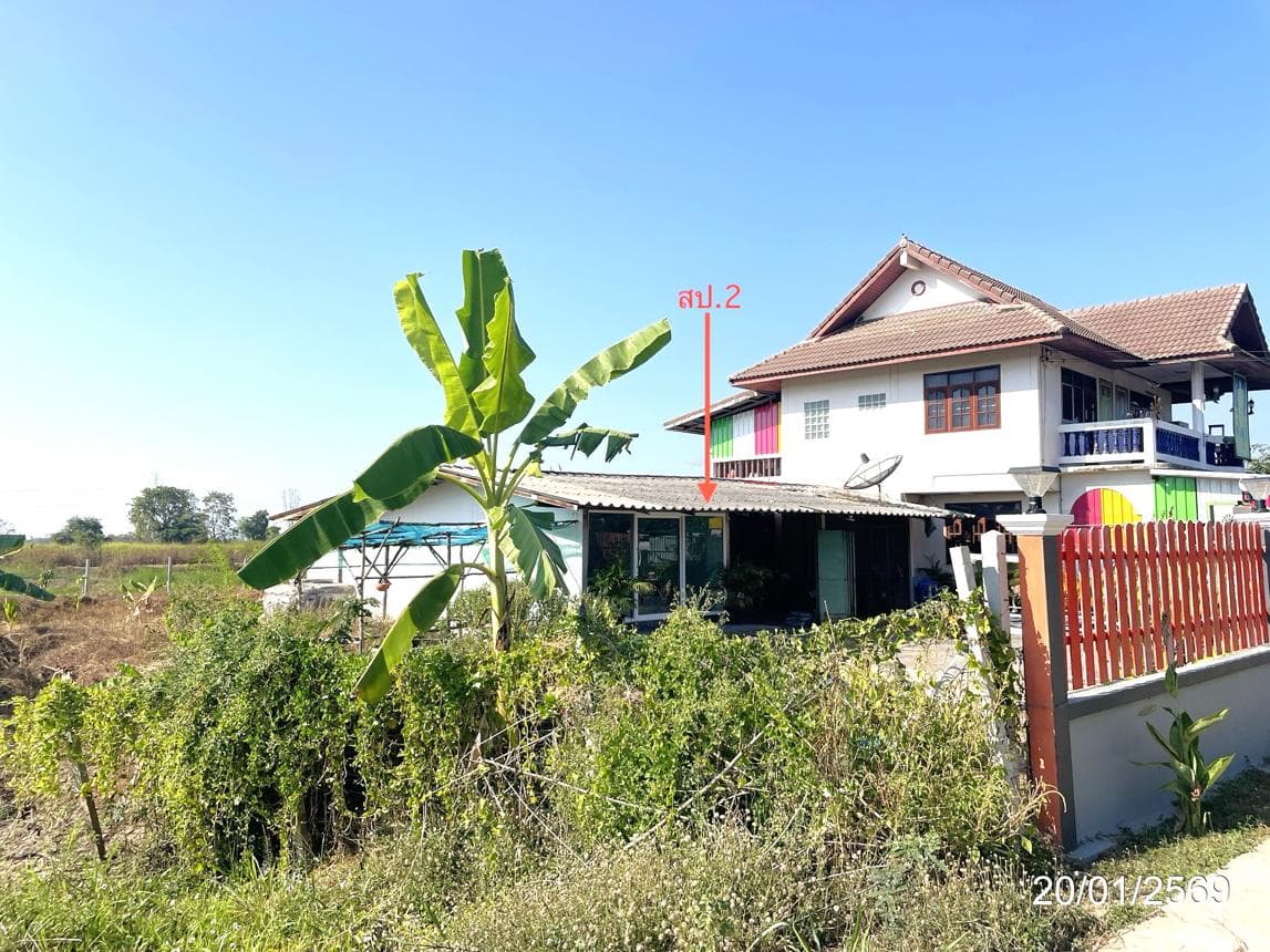 ขายบ้านเดี่ยว ท่าตะโก นครสวรรค์ ทำเลสายลำโพง พื้นที่ใช้สอย 220.5 ตร.ม. 3 ห้องนอน 2 ห้องน้ำ ราคาดี
