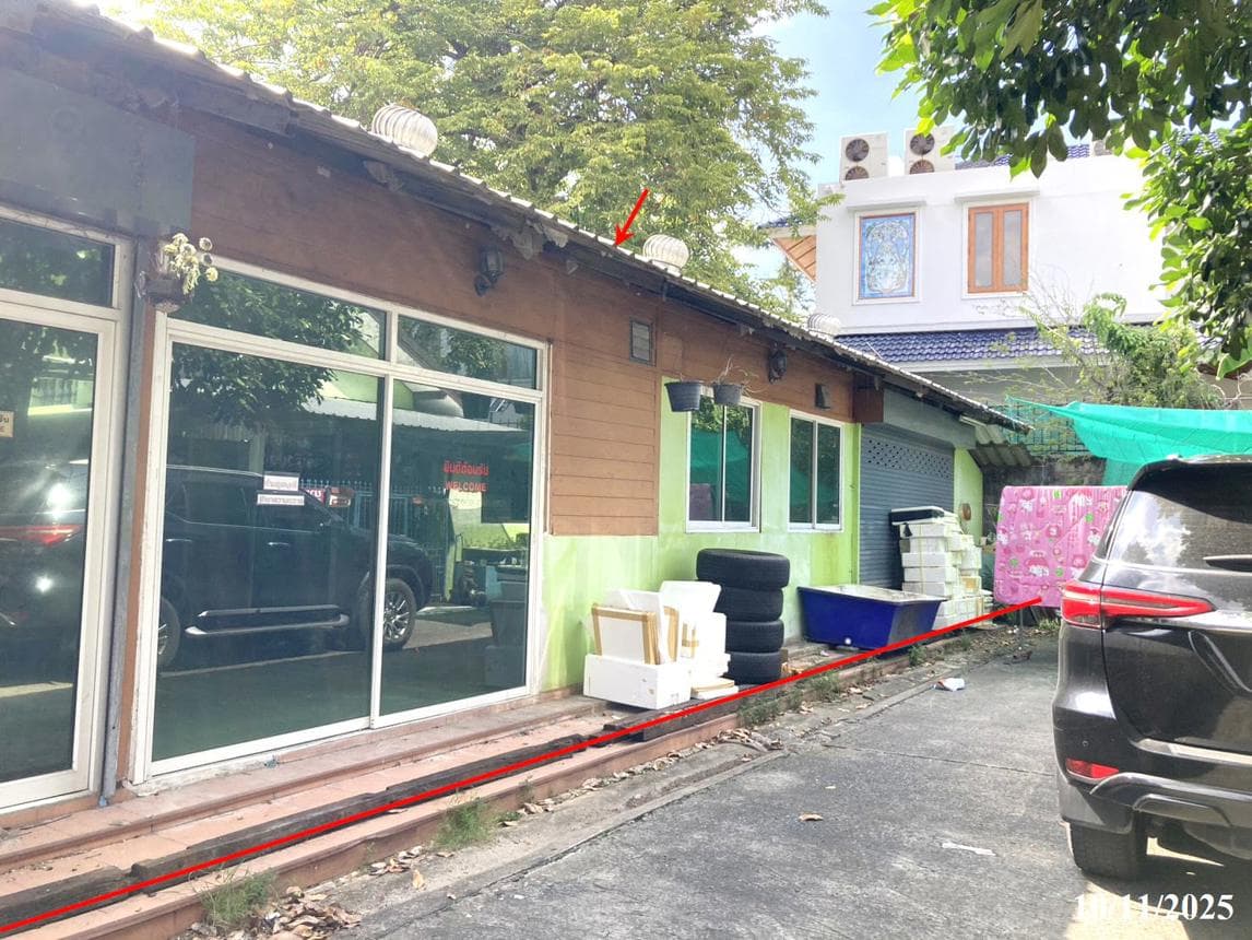 อาคารสำนักงาน มิตรประชาวิลล่า บ้านใหม่ ปากเกร็ด นนทบุรี พื้นที่ใช้สอย 212.5 ตร.ม. บนที่ดิน 69 ตร.ว. ทำเลศักยภาพ