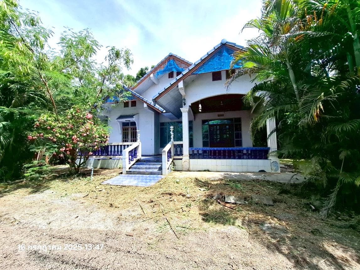 ขายบ้านเดี่ยว พังตรุ พนมทวน กาญจนบุรี พื้นที่กว้าง 127.75 ตร.ม. 3 ห้องนอน 1 ห้องน้ำ